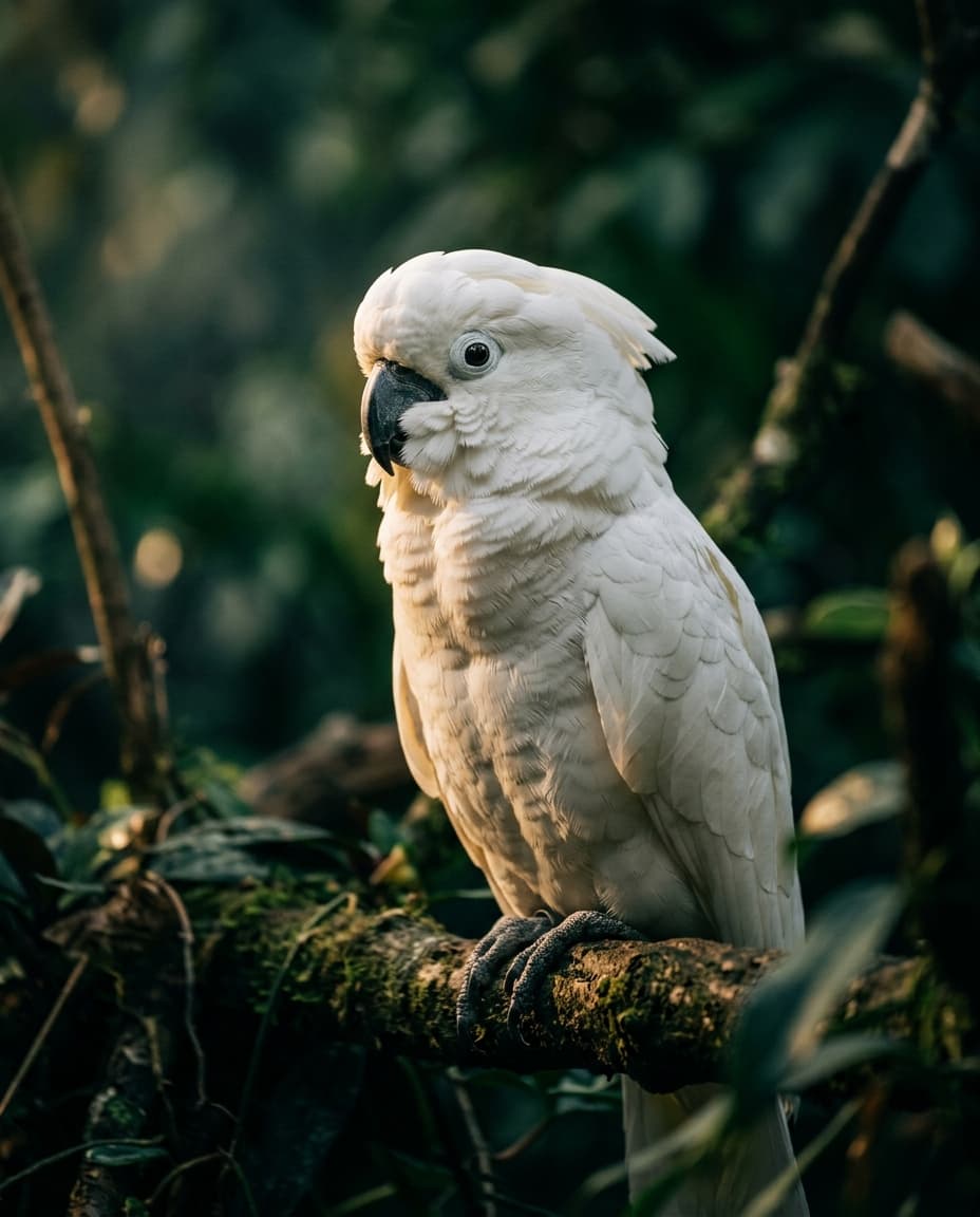 Weißhaubenkakadu (Cacatua alba)